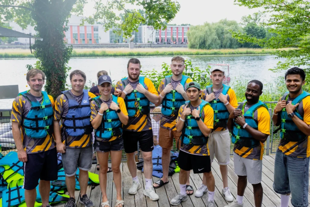 nubibase-Team beim Raftrace 2026