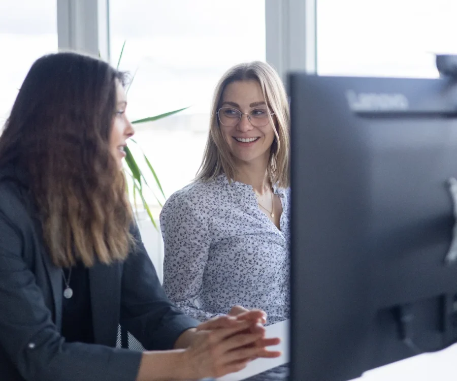 Zusammenarbeit im nubibase-Team in Schweinfurt