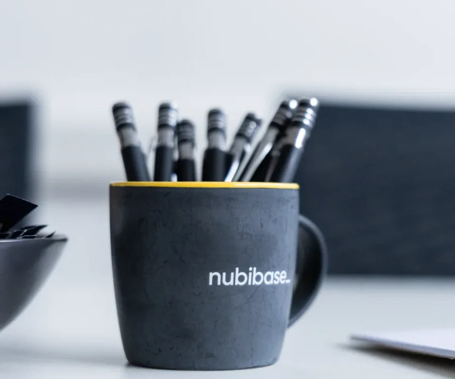 Mitarbeitende von nubibase am Arbeitsplatz
