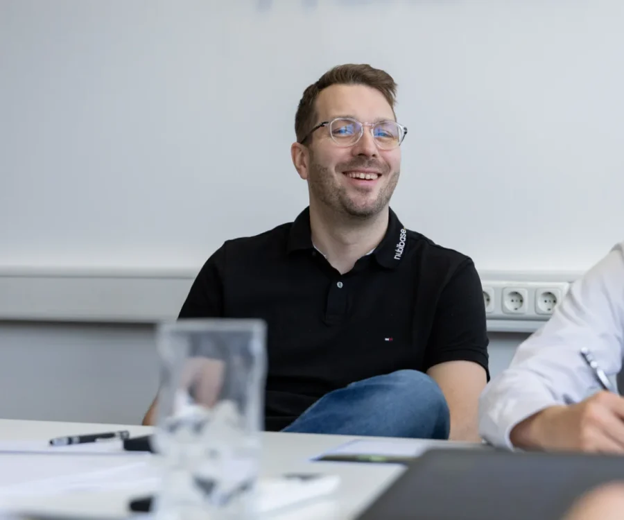 Zusammenarbeit im nubibase-Team in Schweinfurt