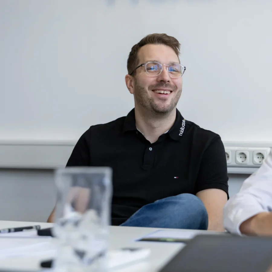Zusammenarbeit im nubibase-Team in Schweinfurt