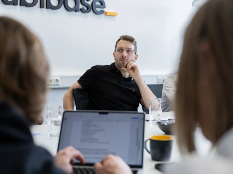 Zusammenarbeit im nubibase-Team in Schweinfurt