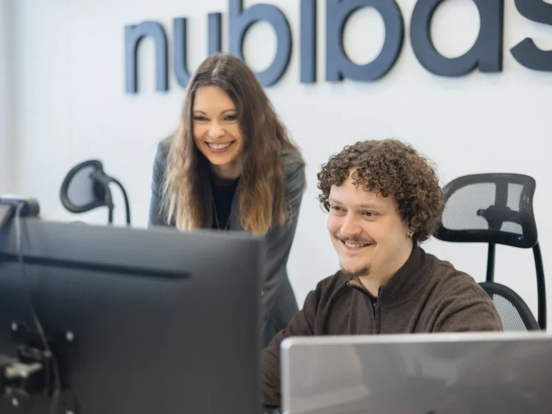 Arbeitsalltag im Team von nubibase