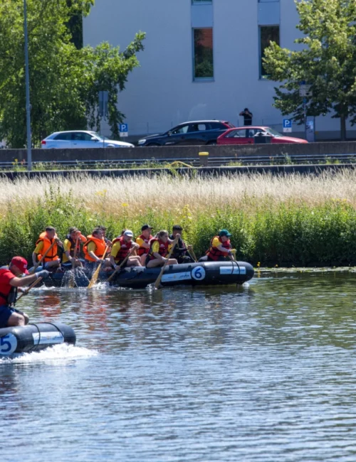 nubibase-Team beim Raftrace 2025