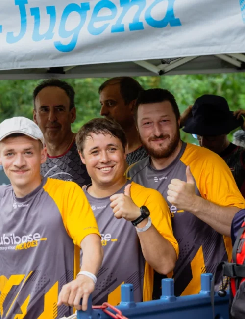 nubibase-Team beim Raftrace 2026